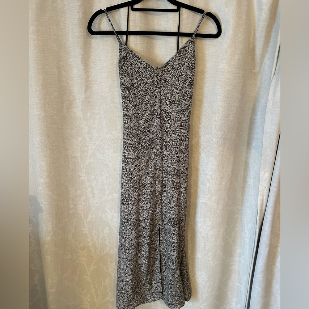 Sienna Sky Button-down Summer Dress Midi